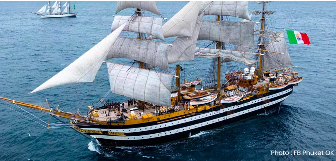 Kapal Ikonik Terindah di Dunia Berlabuh di Phuket Thailand